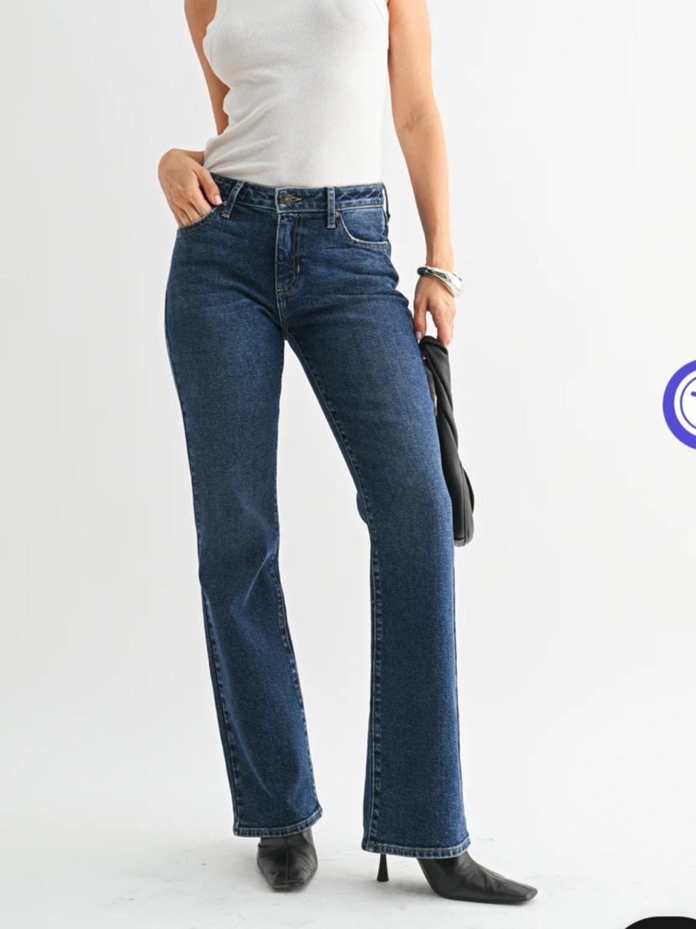 JBD Low Rise Vintage Slim Bootcut